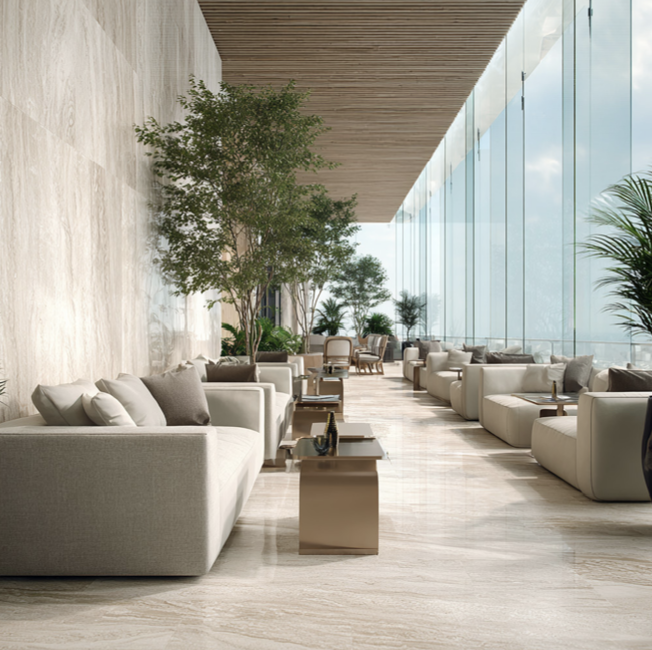 1970 Office Tower — terrace lounge
