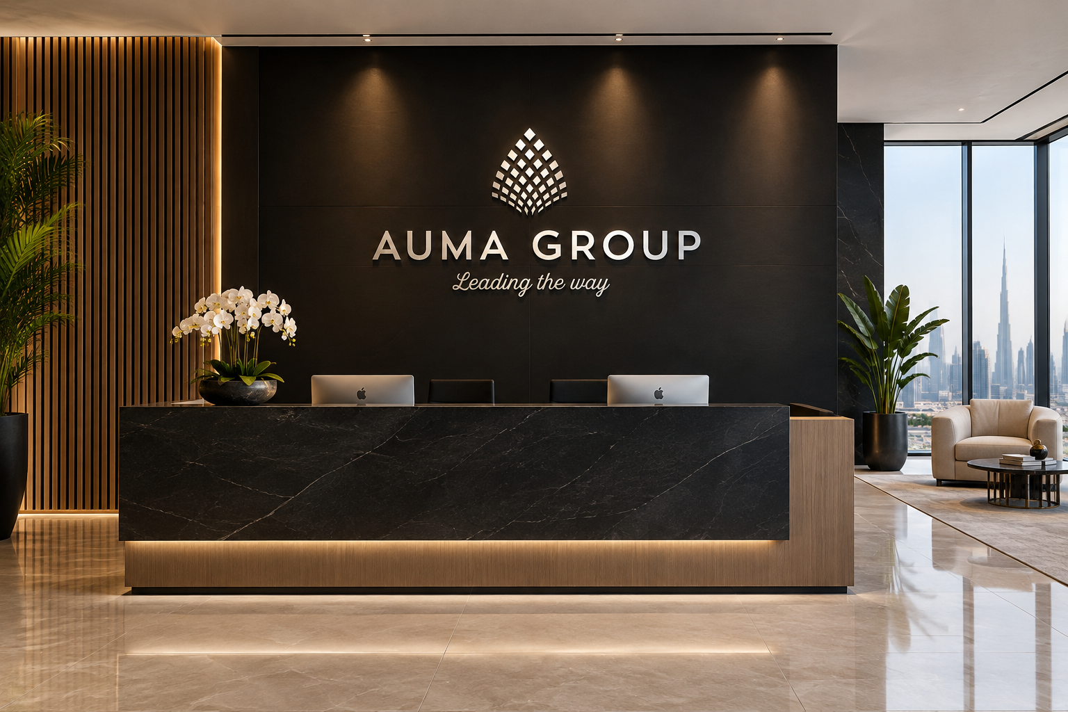 Auma Group reception in Dubai — Leading the way
