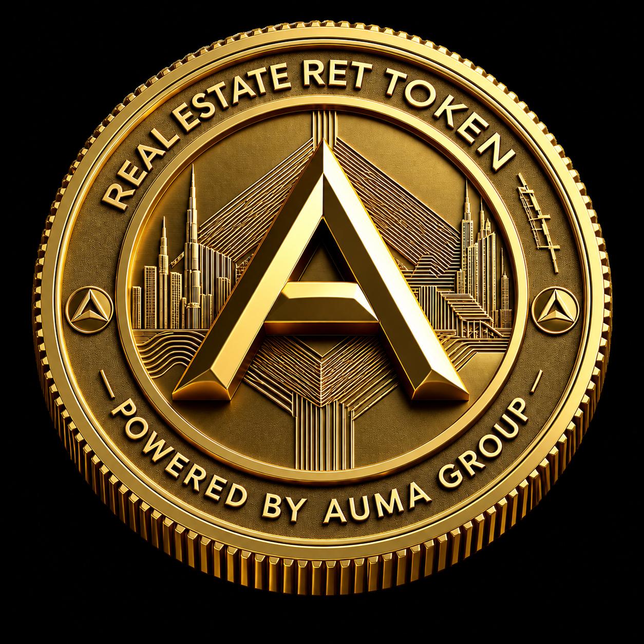 Real Estate RET Token coin, powered by Auma Group