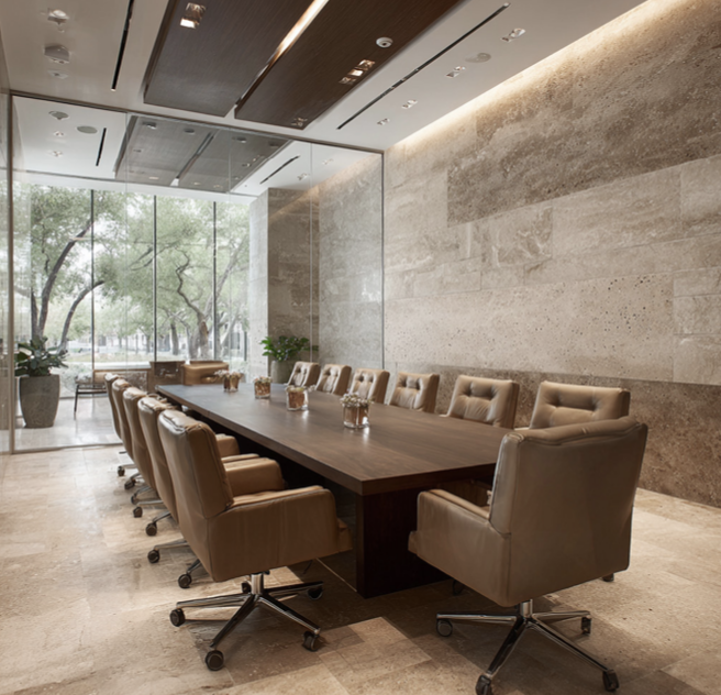 1970 Office Tower — boardroom